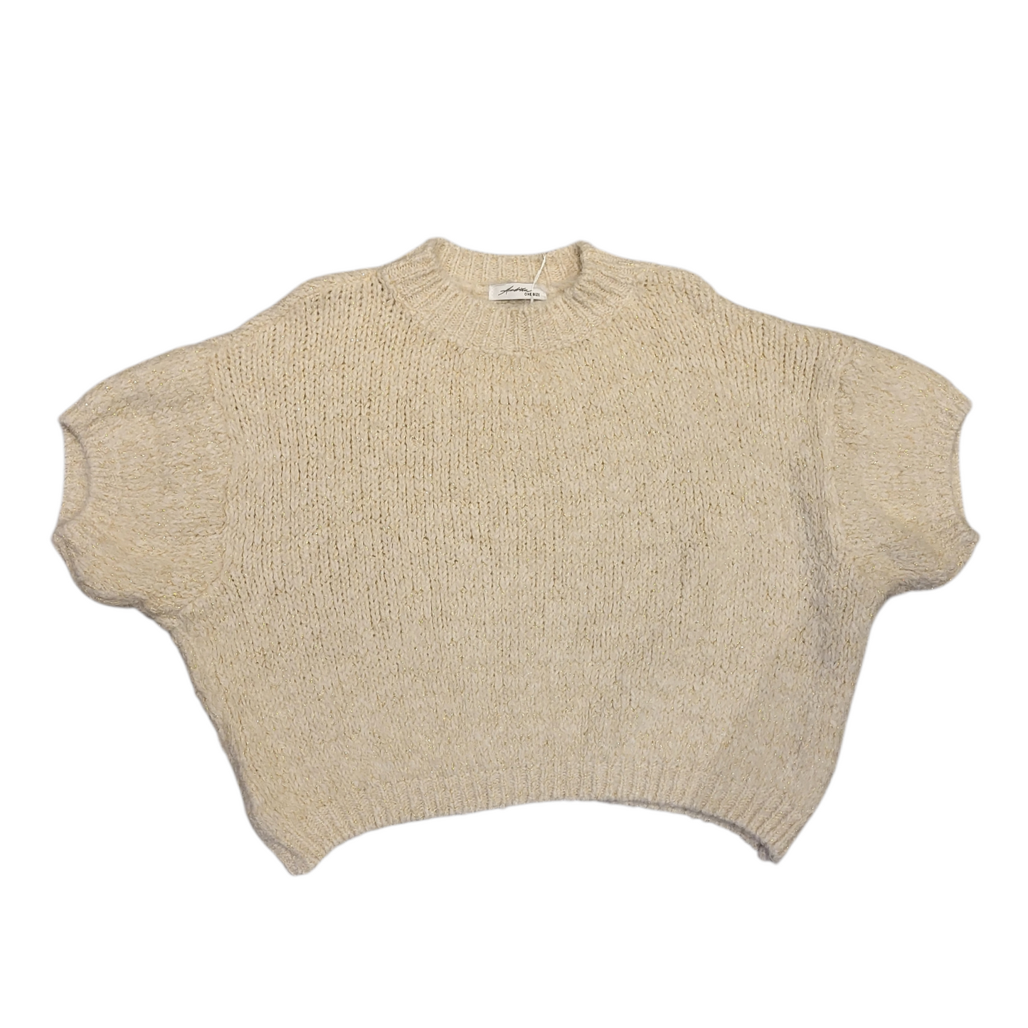 Ambika trui - crème/goud