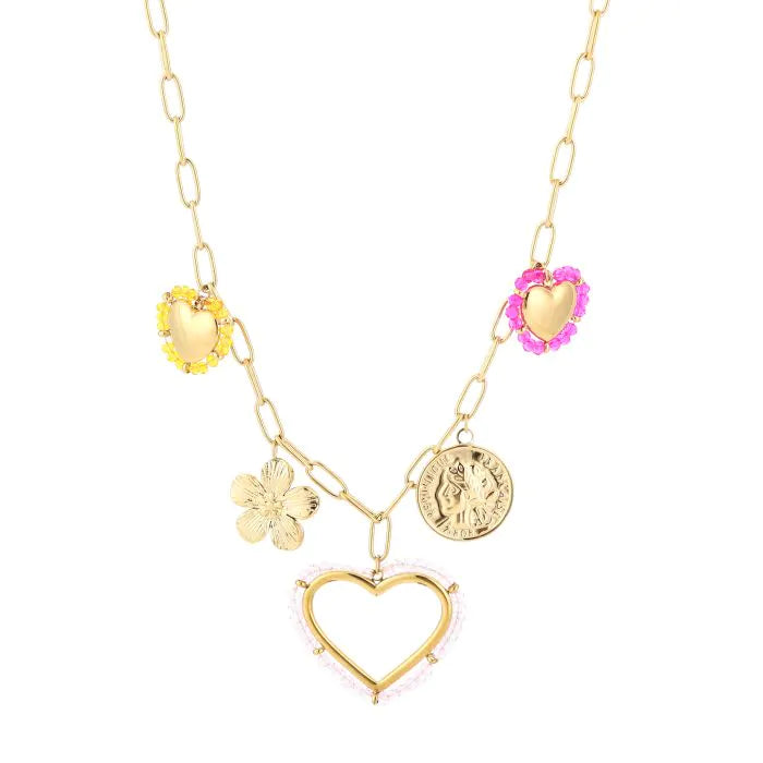 Zomer bedels ketting