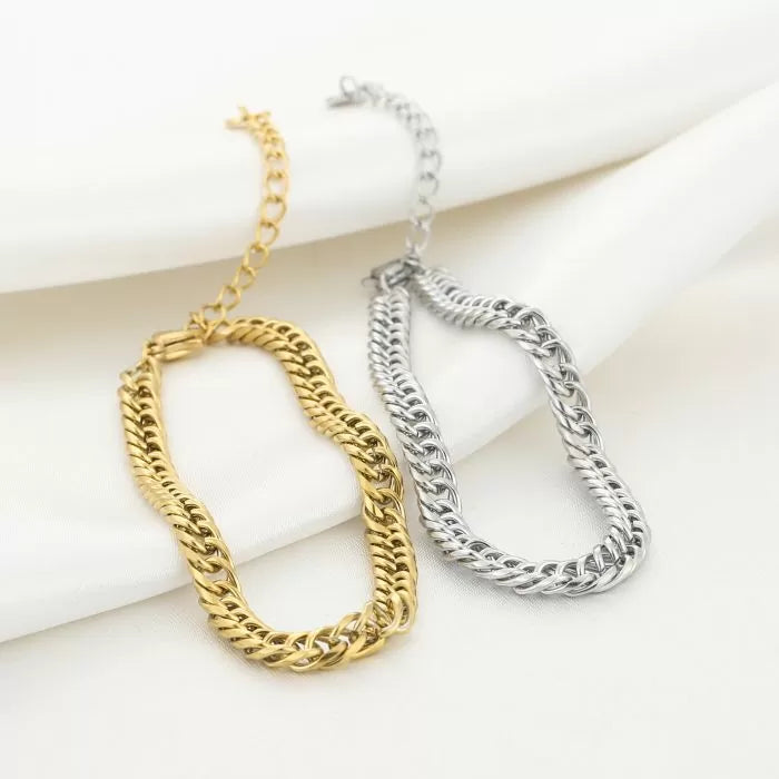 Basic armband - zilver