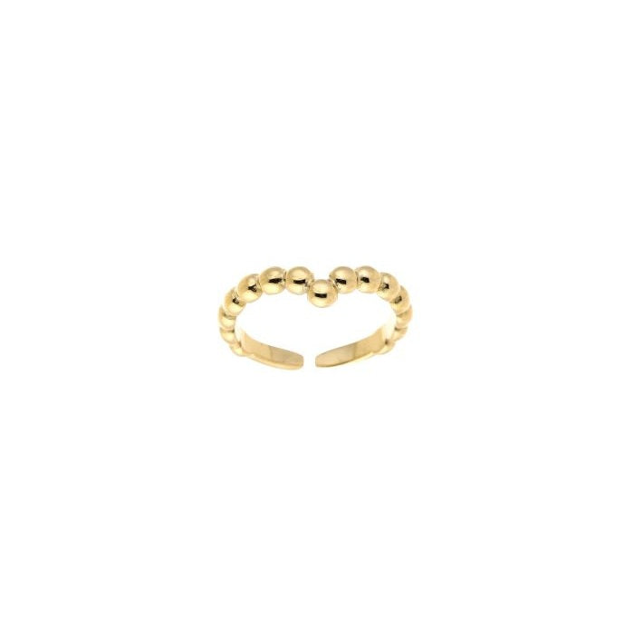 Basic dots ring - goud