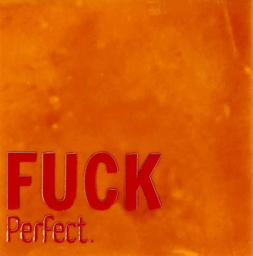 Quote tegeltje 'FUCK Perfect'